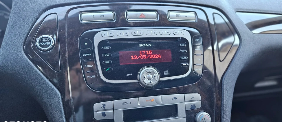 Ford Mondeo cena 21900 przebieg: 234000, rok produkcji 2008 z Lubień Kujawski małe 121